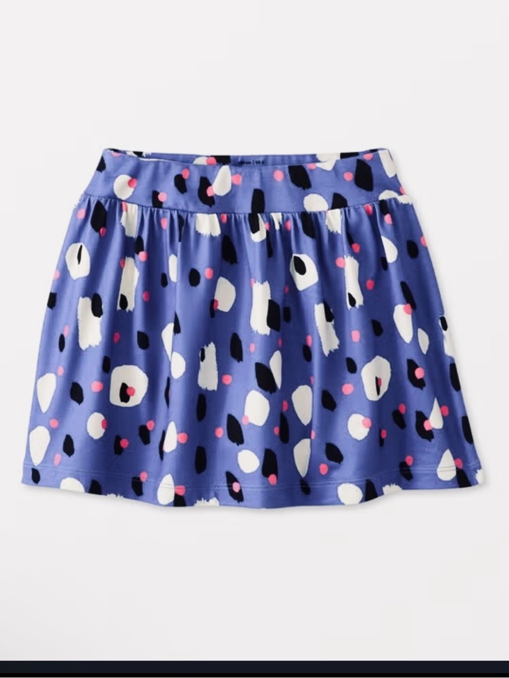 Hanna Andersson SPF Kids Skirt with Under shorts - light Blue  0